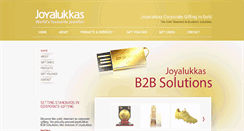 Desktop Screenshot of joyalukkasb2b.com