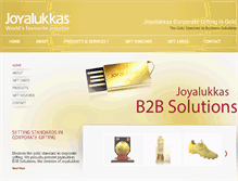 Tablet Screenshot of joyalukkasb2b.com